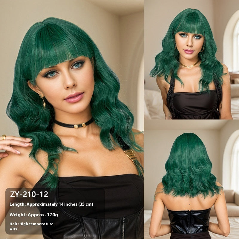 Women's Simple All-match Bobhaircut Bangs Wig