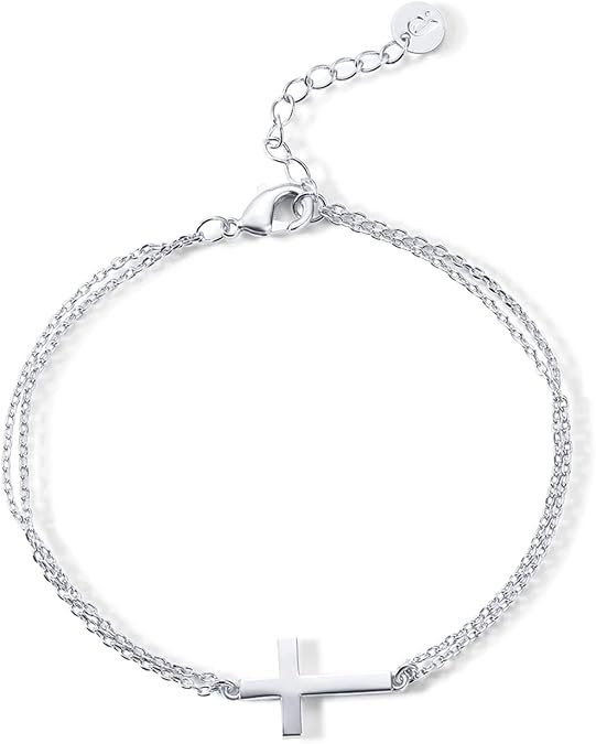 Compact Cross Charm Bracelet For A Touch Of Coastal Luxury